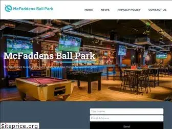 mcfaddensballpark.com