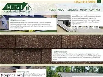 mcfallroofing.com