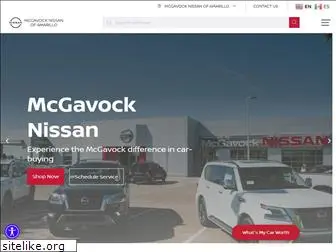 mcgavocknissanamarillo.com