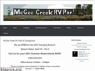 mcgeecreekrv-campground.com