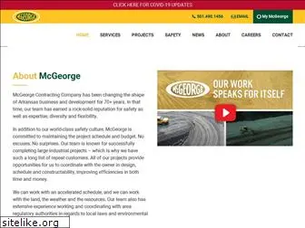 mcgeorgecontracting.com