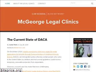 mcgeorgelegalclinics.com