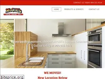 mcgillscustomcountertops.com