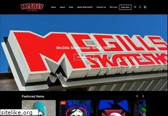 mcgillsskateshop.com