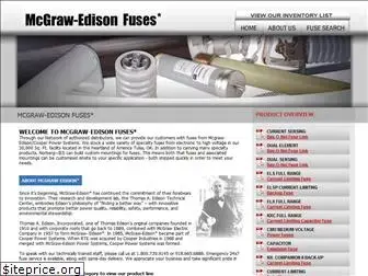 mcgrawedisonfuses.com