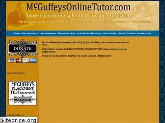 mcguffeysonlinetutor.com