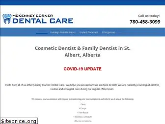 mckenneycornerdental.com