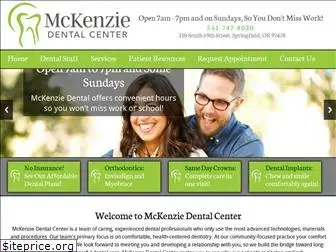 mckenziedentalcenter.com