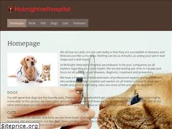 mcknightvethospital.ca