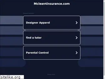 mclean4insurance.com