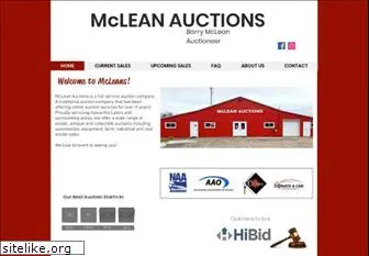 mcleanauctions.com