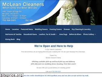 mcleancleaners.com