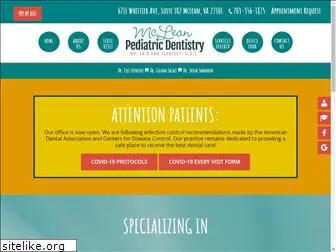 mcleanpediatricdentist.com