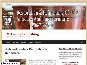 mcleansrefinishing.com