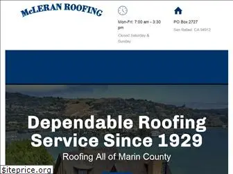 mcleranroofing.com