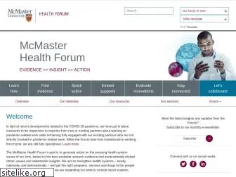 mcmasterforum.org