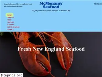 mcmenamyseafood.com