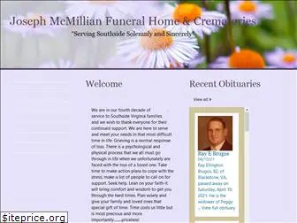 mcmillianfuneralhome.com