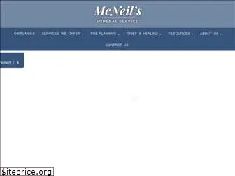 mcneilsfuneral.com