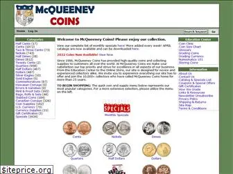 mcqueeneycoins.com