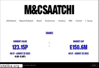 mcsaatchiplc.com