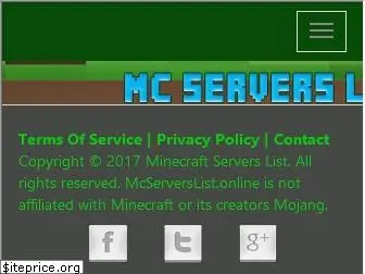 mcserverslist.online