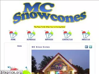 mcsnowcones.com