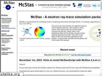 mcstas.org