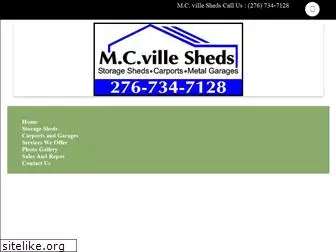 mcvillesheds.com