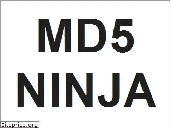 md5.ninja