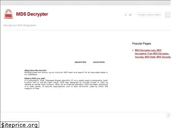 md5decrypter.com