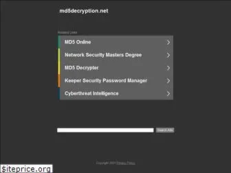 md5decryption.net