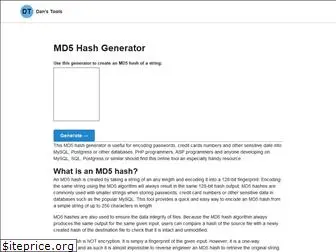 md5hashgenerator.com