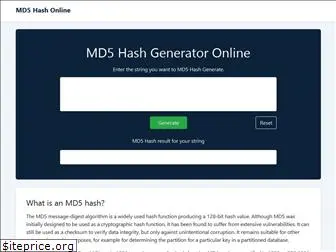 md5hashonline.com