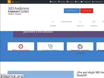 mdanderson.es