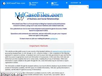 mdcasefiles.com