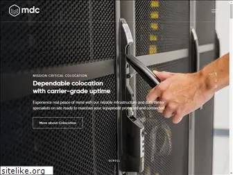 mdcdatacenters.com