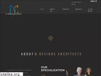 mdesignsarchitects.com