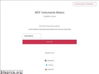 mdfinstruments.com.mx