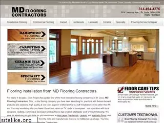 mdflooringcontractors.com