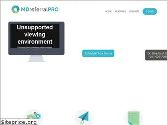 mdreferralpro.com