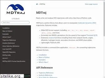 mdtraj.org