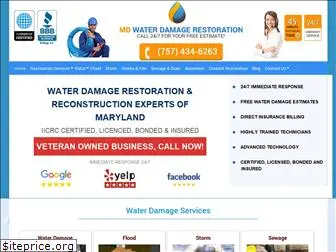 mdwaterrestoration.com