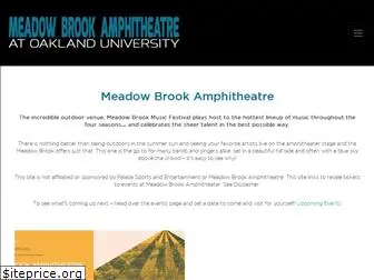 meadowbrookamphitheatre.com