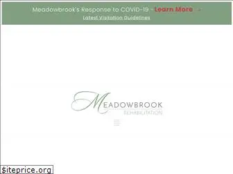 meadowbrookrehabilitation.com