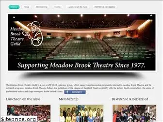 meadowbrooktheatreguild.com