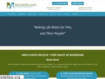 meadowlakepetresort.com