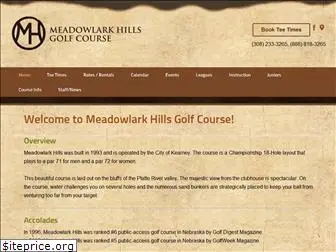 meadowlarkhillsgolf.com
