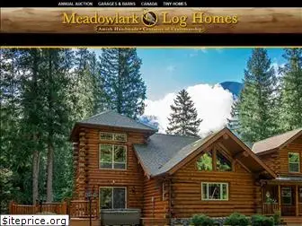 meadowlarkloghomes.com