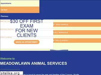 meadowlawnvet.com